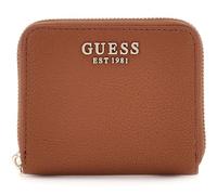 GUESS Monedero Gregoria SLG Small Zip Around Wallet Cognac marrón