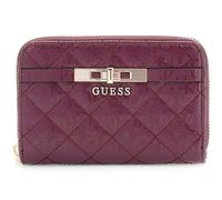 GUESS Monedero Idra SLG Medium Zip Around Wallet Wine Burdeos