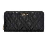 GUESS Monedero Isemay SLG Large Zip Around Wallet Black Negro