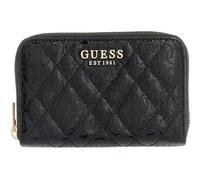 GUESS Monedero Isemay SLG Medium Zip Wallet Black Negro