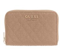 GUESS Monedero Isemay SLG Medium Zip Wallet Pale Mocha Beige