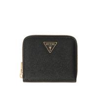 GUESS Monedero Isobel SLG Zip Around Wallet Black Negro