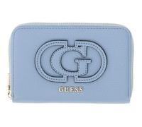 GUESS Monedero Isola SLG Zip Around Wallet Light Blue Azul Claro