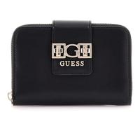 GUESS Monedero Jane Zip Around Wallet Black Negro