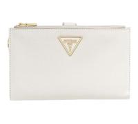 GUESS Monedero Laurel II SLG Double Zip Organizer Bone Crema