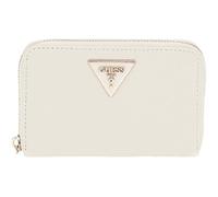 Guess Cartera Laurel II SLG Med Zip Around T.U. Blanco