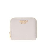 Guess Monedero Laurel II SLG pequeño con cremallera alrededor Ivory Crema