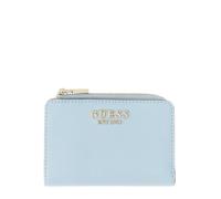 GUESS Monedero Laurel II SLG Zip Around Card Case Aqua Azul Claro