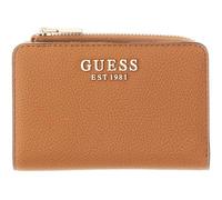 GUESS Monedero Laurel II SLG Zip Around Cognac marrón
