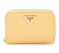 GUESS monedero Laurel SLG Medium Zip Around Wallet Cornsilk