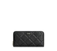 GUESS Monedero Libby SLG Zip Around Wallet Black Negro