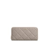 GUESS Monedero Libby SLG Zip Around Wallet Dark Taupe marrón Topo
