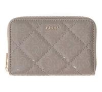 GUESS Monedero Libby SLG Zip Around Wallet Dark Taupe marrón Topo