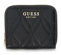 GUESS Monedero Maxine SLG Zip Around Wallet Black Negro