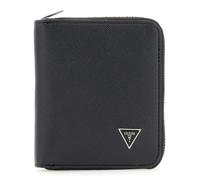 GUESS Monedero Milano Zip Around Wallet Black Negro