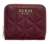 GUESS Monedero Paisleigh SLG Small Zip Around Wallet Burgundy Burdeos