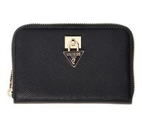GUESS Monedero Patsie SLG Zip Around Wallet Black Negro