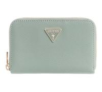 GUESS Monedero Serenova SLG Medium Zip Around Wallet Light Sage Gris Verdoso