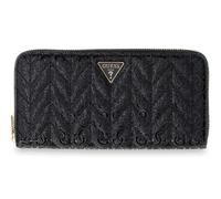 GUESS Monedero Stacey SLG Zip Around Wallet Black Negro