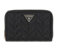 GUESS Monedero Stacey SLG Zip Around Wallet Black Negro