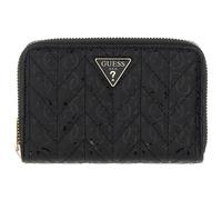 GUESS monedero Stacey SLG Zip Around Wallet M Black