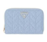 GUESS monedero Stacey SLG Zip Around Wallet M Light Blue