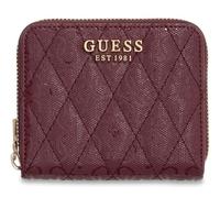 GUESS Monedero Tamara SLG Zip Around Wallet Merlot Burdeos