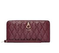 GUESS Monedero Tamara SLG Zip Around Wallet Merlot Burdeos