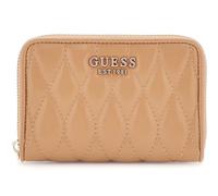 GUESS Monedero Valla Zip Around Wallet Beige marrón Claro