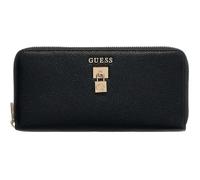GUESS Monedero Yesba SLG Large Zip Around Wallet Black Negro