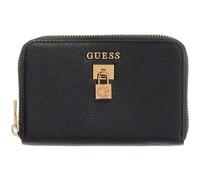 GUESS Monedero Yesba SLG Medium Zip Around Wallet Black Negro
