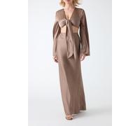 GUESS Monica Ls Top Buff Taupe Talla: 38 | Manga Larga Outlet | Mujer | Negro