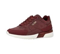 GUESS Moxea para mujer, Logotipo rojo oscuro Nubuck 600, 42 EU