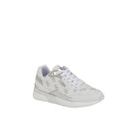 Guess Moxea - Tenis para mujer, Logotipo blanco/gris 144, 40 EU