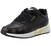Guess Zapatillas deportivas Moxea para mujer Negro Marrón Ocre 38 EU