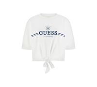 GUESS Mujer Camiseta Manga Corta Algodón V6GI20K3509, Color blanco., S