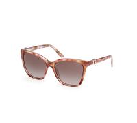 Guess Mujer GU00191 47F Gafas de sol Inyectado Marrón Marrón Cuadrada Normal