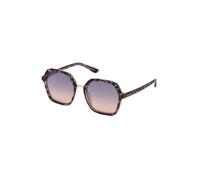 Guess Mujer GU7557 20W Gafas de sol Inyectado Gris Azul Geométrico Normal Sombreado