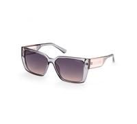 Guess Mujer GU7818 20B Gafas de sol Inyectado Gris Fumar Cuadrada Normal Sombreado