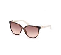 Guess Mujer GU7864 53F Gafas de sol Inyectado la Habana Marrón Redonda Normal Sombreado