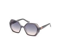 Guess Mujer GU7879 20W Gafas de sol Inyectado Gris Azul Geométrico Normal Sombreado
