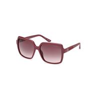 Guess Mujer Guess GU00157 69F Gafas de sol Inyectado Burdeos Marrón Cuadrada Normal