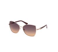 Guess Mujer Guess GU00259 28B Gafas de sol Metal Oro Fumar Mariposa Normal