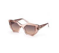 Guess Mujer Guess GU7897 47F Gafas de sol Inyectado Marrón Marrón Geométrico Normal Sombreado