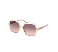 Guess Mujer Guess GU7921-H 57F Gafas de sol Inyectado Beige Marrón Cuadrada Normal Sombreado