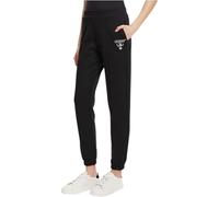 GUESS Mujer Pantalones Chándal Poliéster V5RB12KC3D2, Negro , XS
