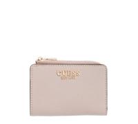 Guess Mujer Porta Tarjetas Melody SLG Zip Arnd Card Case Light Topo | diseño icónico Guess, múltiples compartimentos, tarjetero