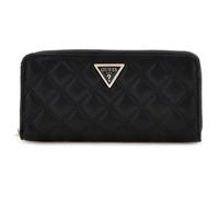 GUESS N Giully Slg Grande Cremallera Alrededor Cartera Mujer en Negro