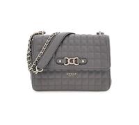 GUESS Nadira - Bolso de mano convertible con solapa para mujer, pizarra, One Size, solapa bandolera convertible Nadira