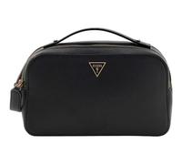GUESS Neceser Double Zip Beauty Case Black Negro